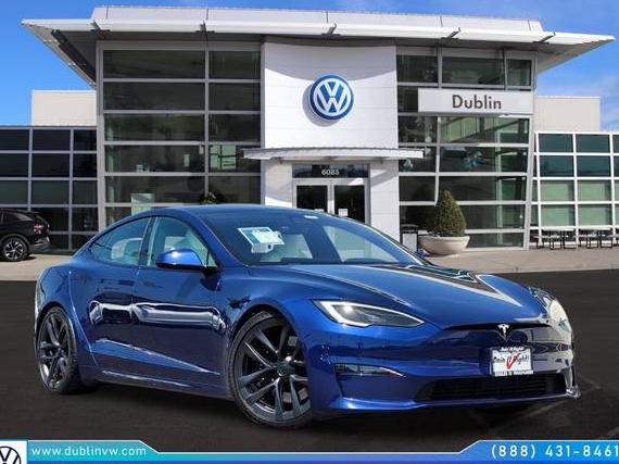 TESLA MODEL S 2022 5YJSA1E64NF489908 image